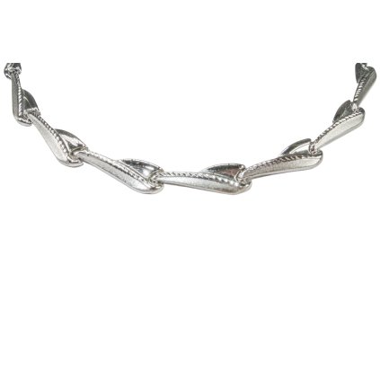 Náhrdelník z bieleho zlata GEMSY