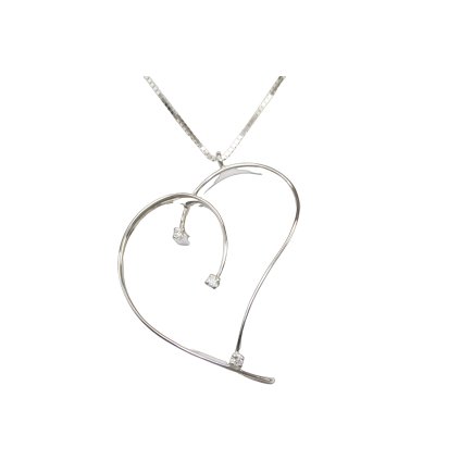 GEMSY Diamantový náhrdelník 0,06 ct