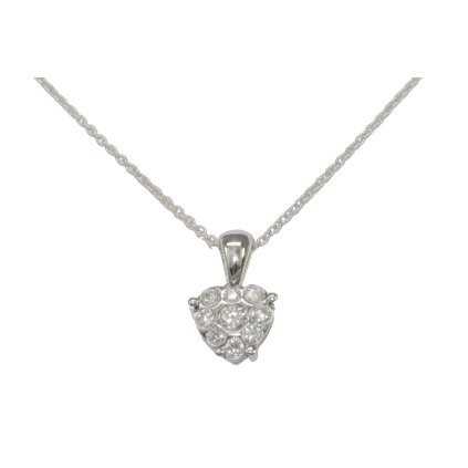GEMSY Diamantový náhrdelník 0,21 ct