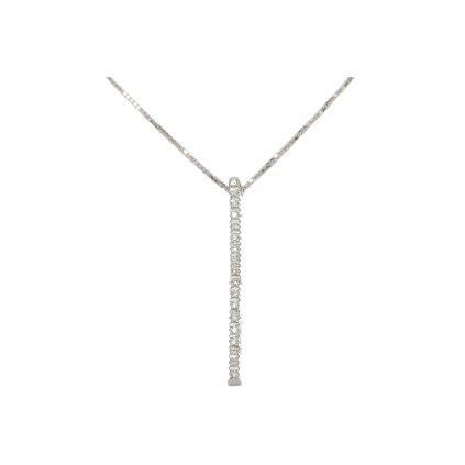 GEMSY Diamantový náhrdelník 0,09 ct
