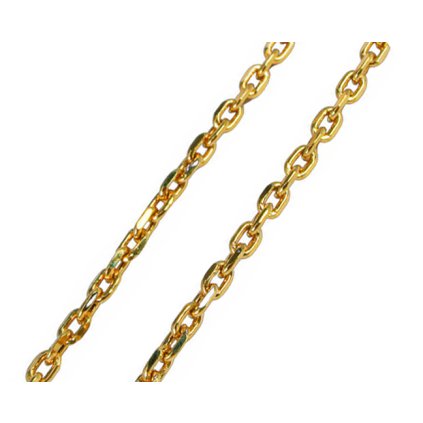 Zlatá retiazka Anker 2,5 mm