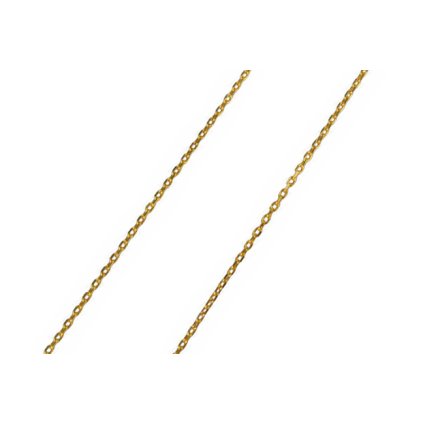 Zlatá retiazka Anker 1,5 mm