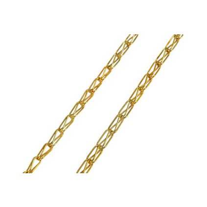 Zlatá retiazka Slzy 2,5 mm
