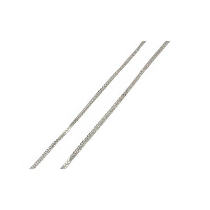 Retiazka z bieleho zlata Fox 1,0 mm