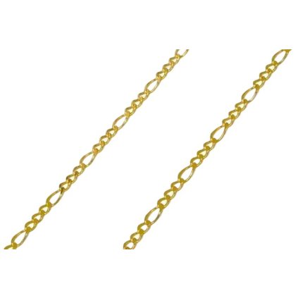 Zlatá retiazka Figaro 3,2 mm