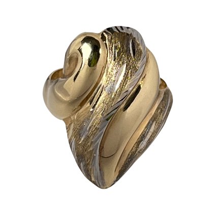 Zlatý dvojfarebný prsteň Panama I.