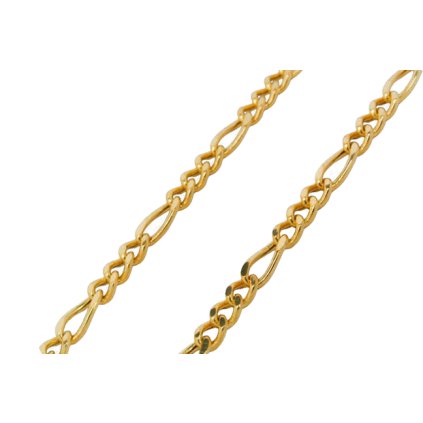 Zlatá retiazka Figaro 3,0 mm