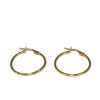 Zlaté náušnice krúžky 2,2 cm