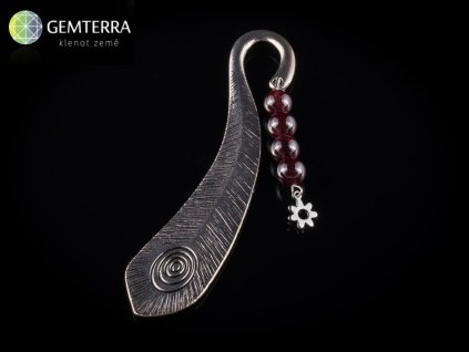 Záložka s granátem