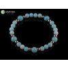 Náramek z amazonitu a chirurgické oceli