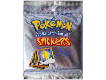pokemon tcg stickers first series pack
