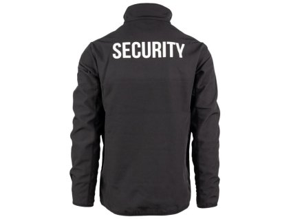 Bunda softshell nĂĄpis SECURITY ÄernĂĄ (VELIKOST S)
