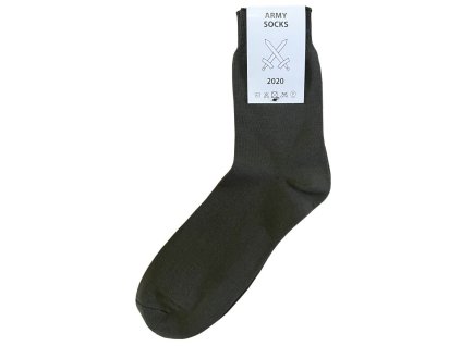 Ponožky ARMY SOCKS zelené (VELIKOST 11-13)