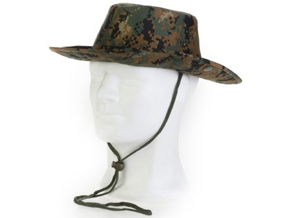 Klobouk australský  Digital Woodland (VELIKOST S - pro obvod hlavy 55cm)