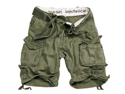 Bermudy DIVISION oliv (VELIKOST S)