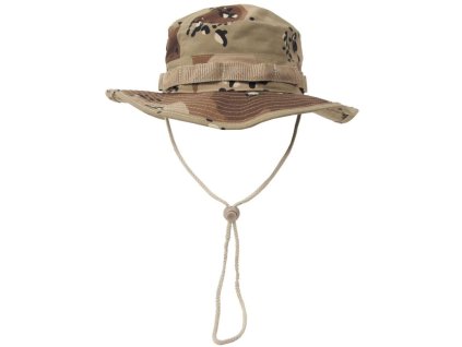 Klobouk JUNGLE RipStop DESERT 6 (VELIKOST S - pro obvod hlavy 55cm)