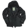 Parka Cold Weather 2v1 Černá (VELIKOST S)