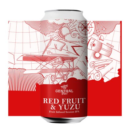 Mockup Red Fruit pozadie
