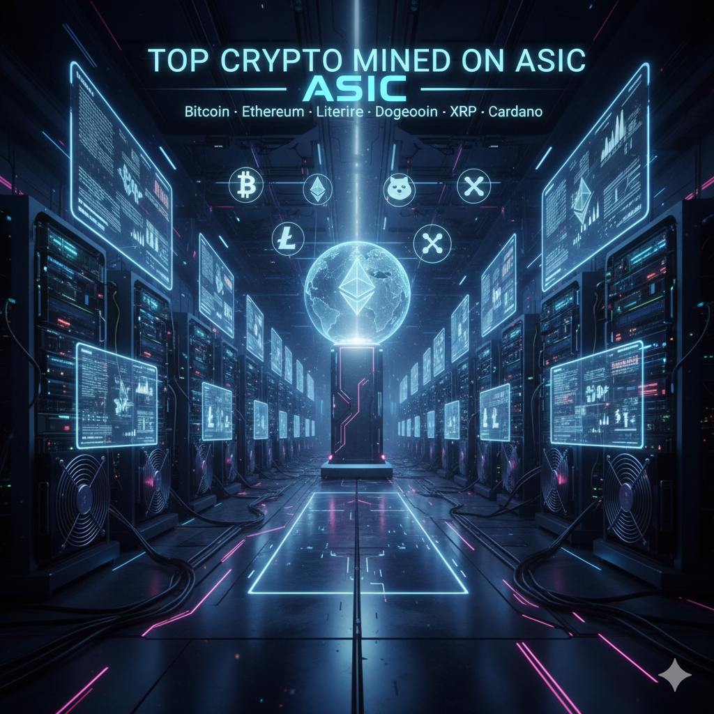 TOP most traded cryptocurrencies