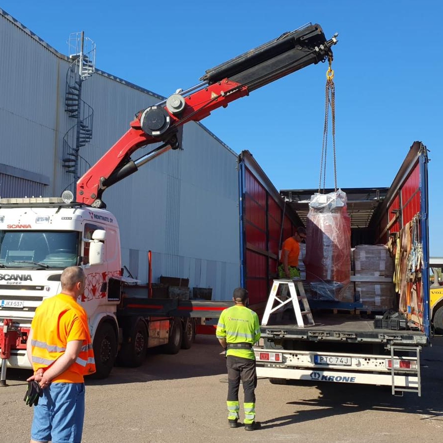 Nové trafo pro datové centrum Kotka Finsko