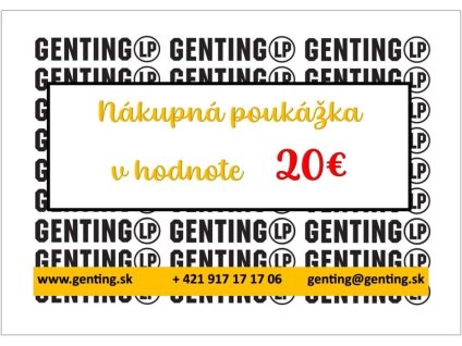 Poukážka 20€