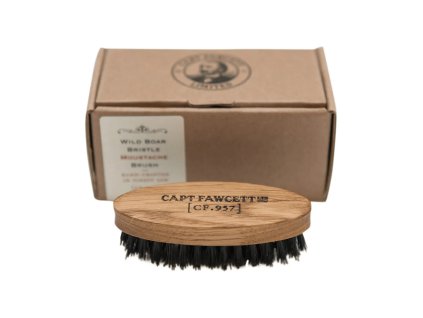 Kefa na fúzy Cpt. Fawcett — Wild Boar Bristle Moustache Brush