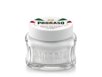 Krém pred a po holení Proraso Aftershave Crema White — Green Tea (100 ml)