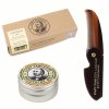 Darčekový set Cpt. Fawcett — Expedition Strength Moustache Wax & Comb