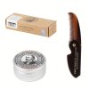 Darčekový set Cpt. Fawcett — Private Stock Moustache Wax& Comb