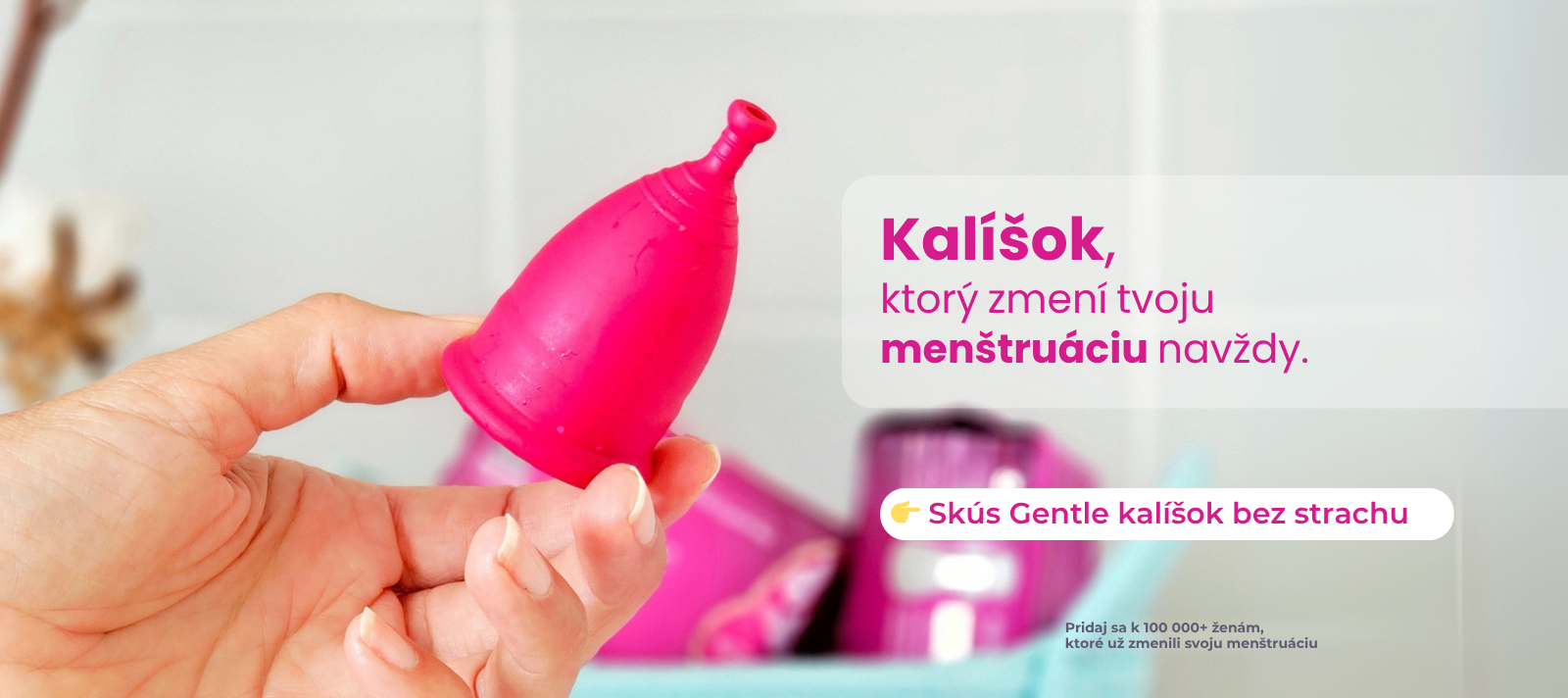 Kalíšok ktorý zmení tvoju menštruáciu navždy