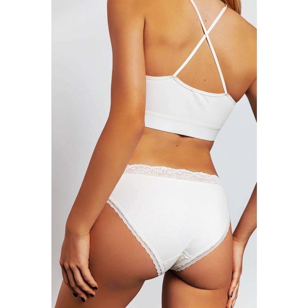 EiVi underwear organic cotton panties bikini eqru back