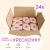 Bambusové jemné vreckovky 100 ks - Rodinné balenie 24×