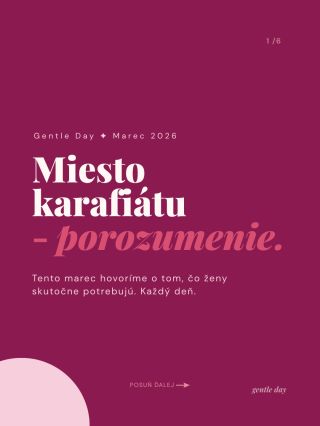 Karafiát je old school. Ale vieš, čo nie je? Keď ti niekto rozumie. Keď sa cítiš pohodlne vo vlastnom tele. Keď nemusíš...