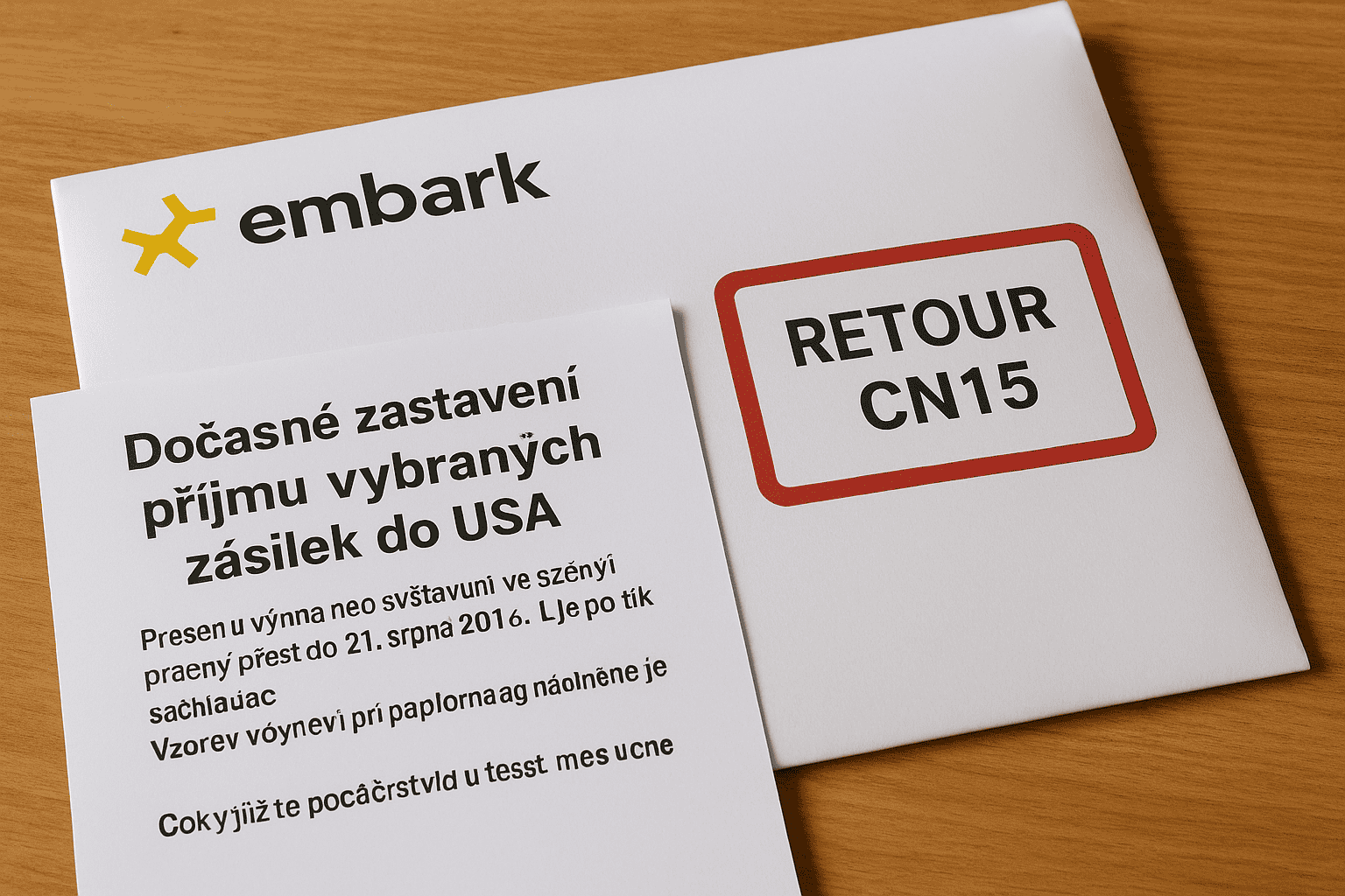 Problém s odesíláním Embark DNA testů z České republiky do USA – důležité informace pro naše zákazníky