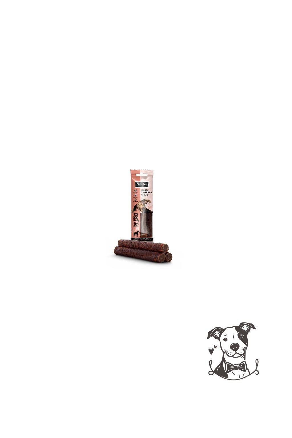 Koňské salámky s konopím 3ks - Chewies