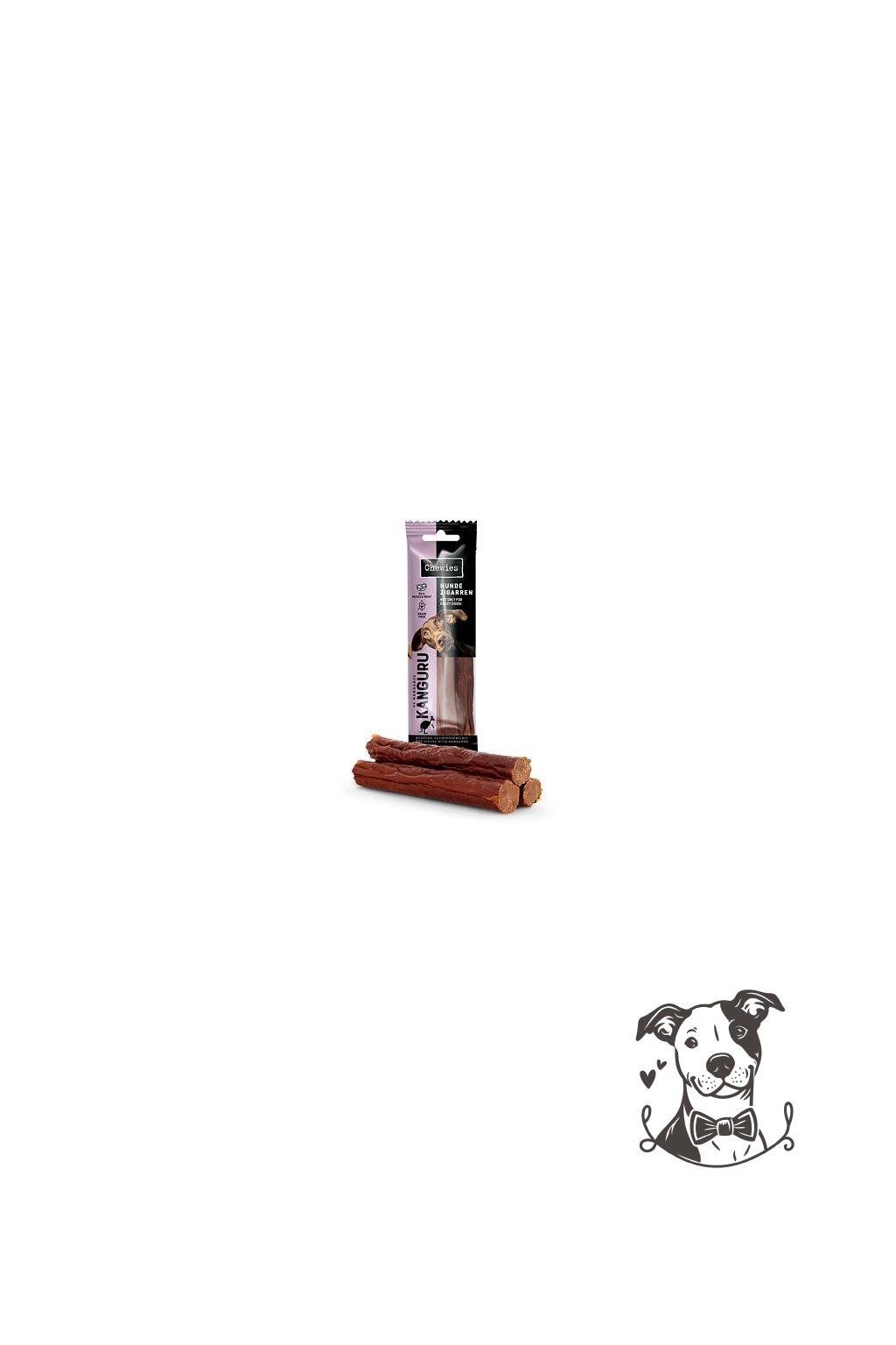 Klokaní salámky 3ks 98% masa - Chewies