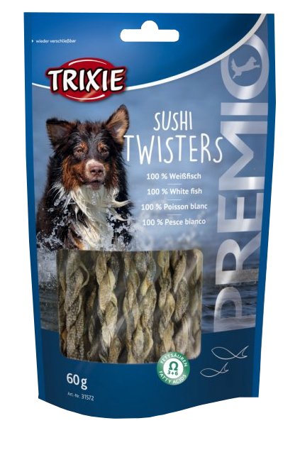 trixie premio sushi twisters light 60g