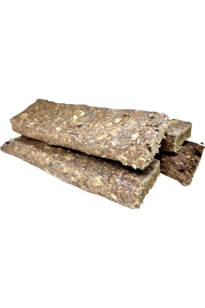 Sušený masový plátek sleď a treska + brusinky 80g - LK