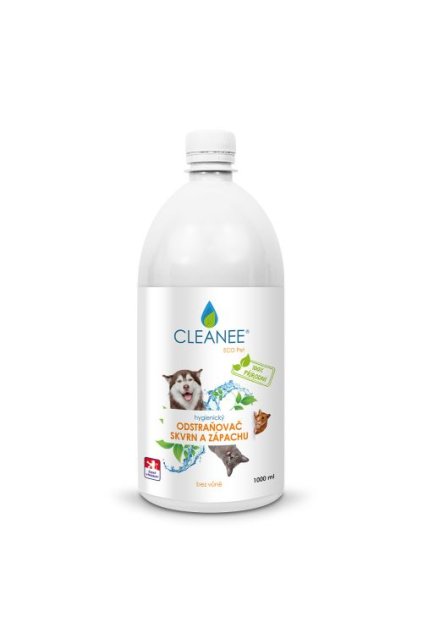 cleanee eko odstranovac skvrn a zapachu po domacich mazliccich 1l nahradni napln