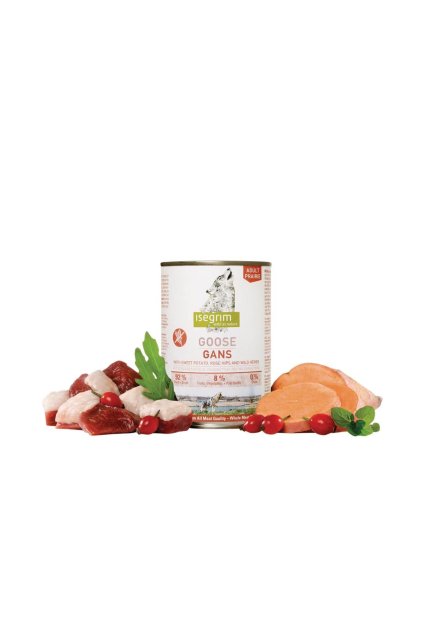 Husa s batáty, šípkem a bylinkami Isegrim