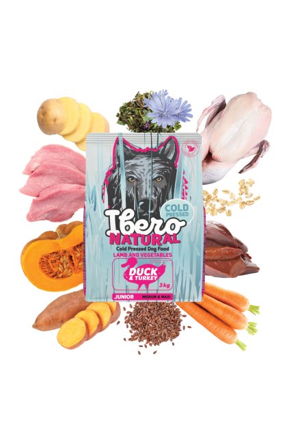 1005358 2 ibero cp junior mm duck turkey 3kg forweb