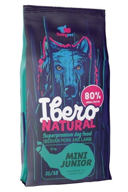 Ibero granule Natural Mini Junior vepřové/jehněčí