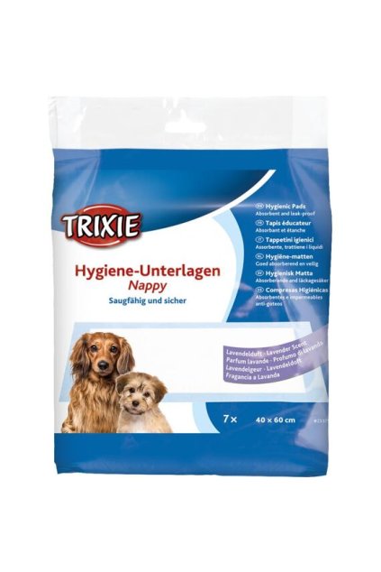 Podložky pro štěňata s vůní levandule - pleny 7ks 40 x 60 cm
