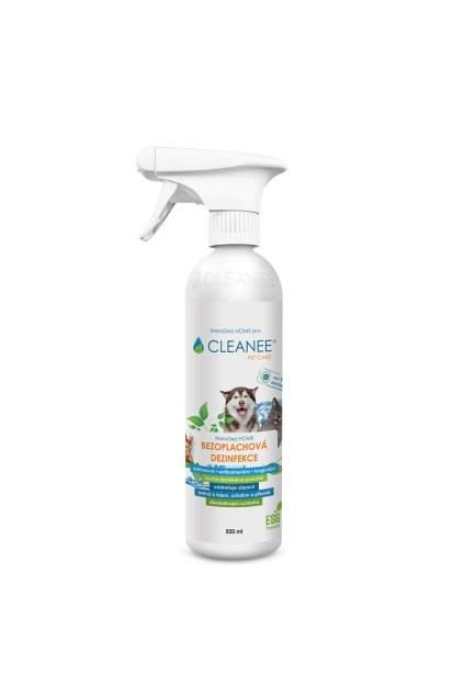 werodezi bezoplachova dezinfekce pro cleanee pet care 500ml