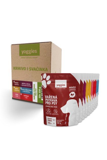 Yoggies varena potrava mix 150g 2 web