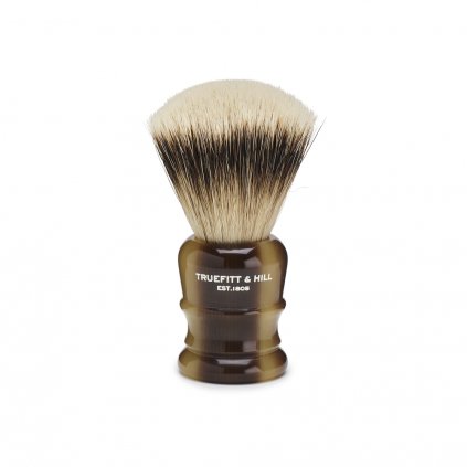 Faux Horn Super Badger Shave Brush Wellington Fan