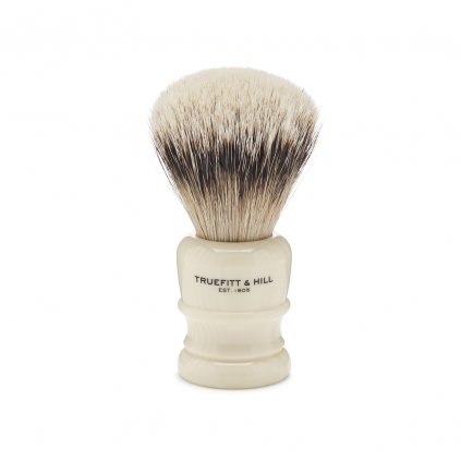 Faux Ivory Super Badger Shave Brush Wellington 100mm