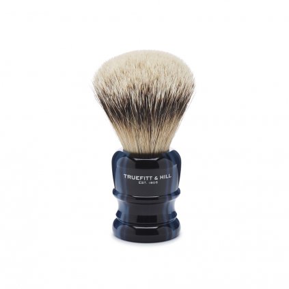 Faux Blue Super Badger Shave Brush Wellington