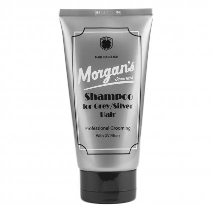 Šampon na šedé či odbarvené vlasy (150 ml), Morgan’s