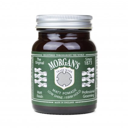 Pomáda na vlasy s vůní brazilského pomeranče (100 g), Morgan's Matt Pomade Low Shine and Firm Hold